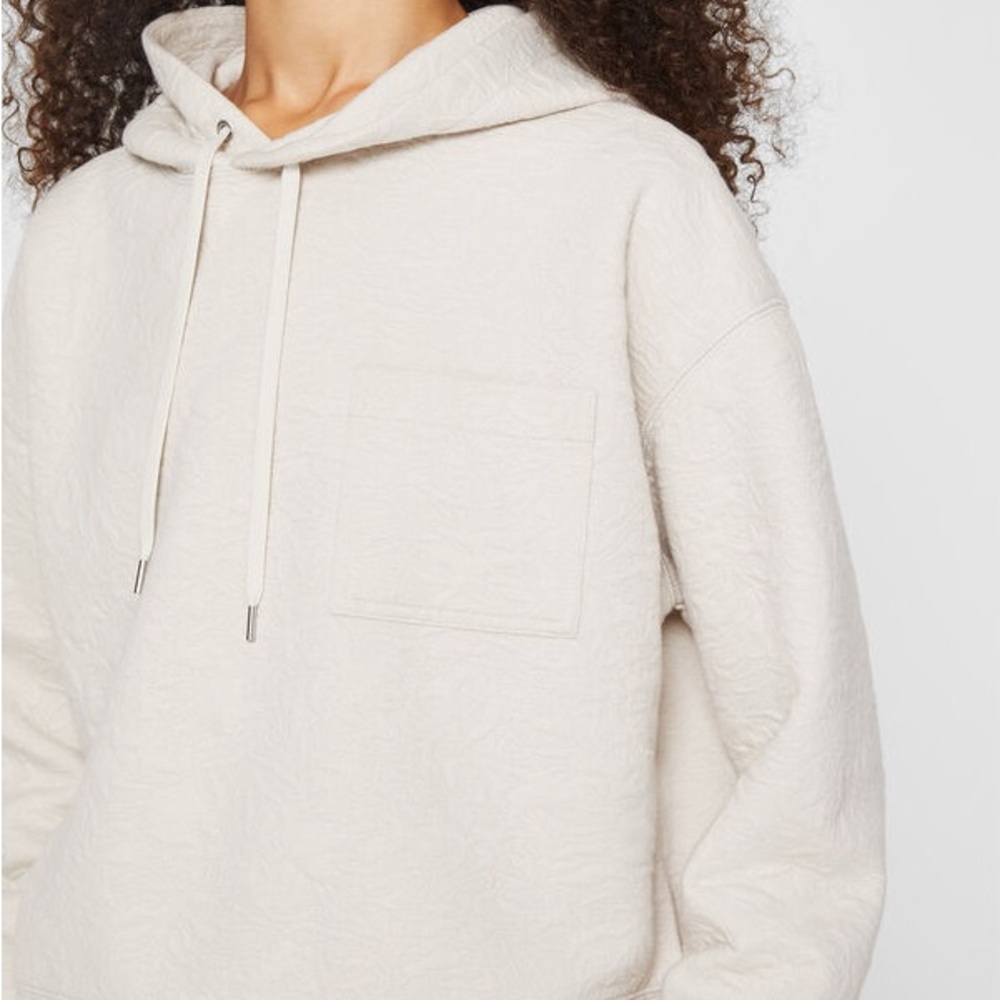 Club Monaco Embossed Hoodie